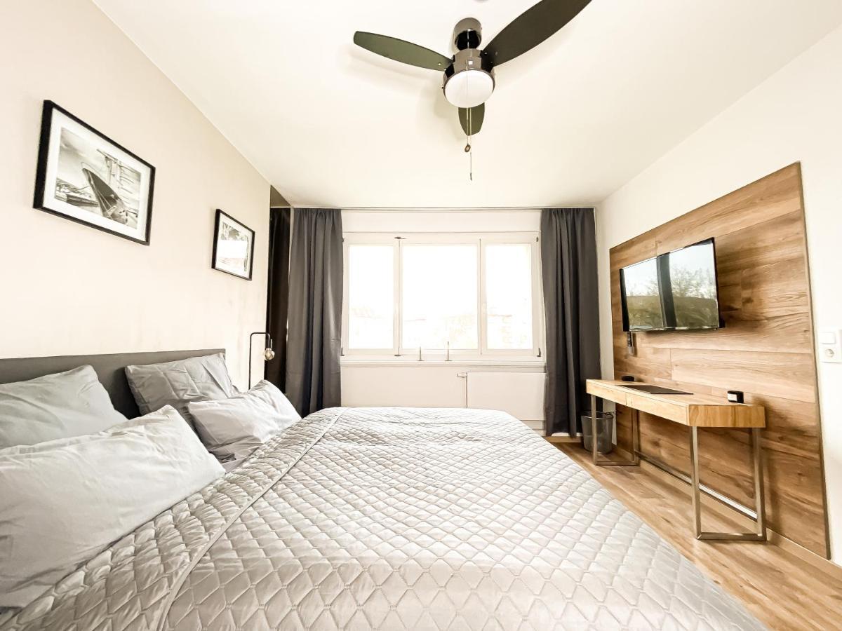 Modernes, Mediales Apartment, Naehe Der Neuen Leipziger Messe, Bis Vier Personen Extérieur photo