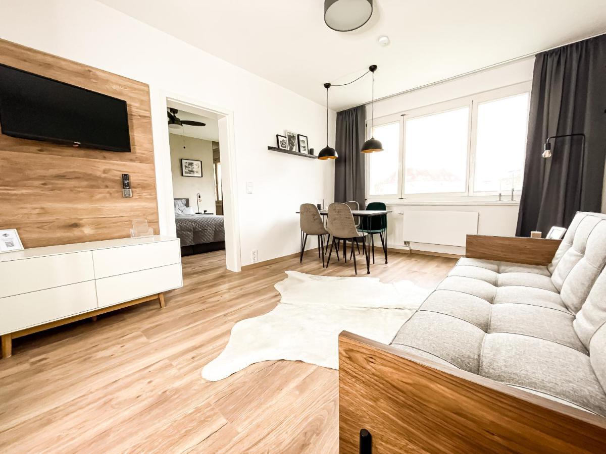 Modernes, Mediales Apartment, Naehe Der Neuen Leipziger Messe, Bis Vier Personen Extérieur photo