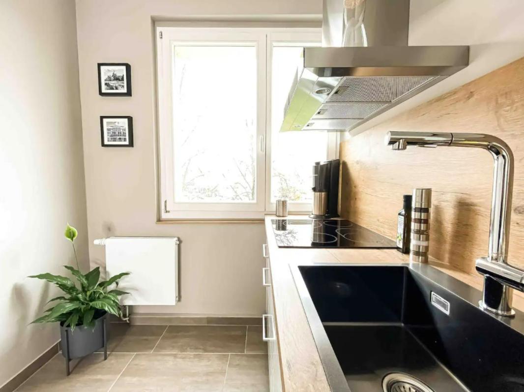 Modernes, Mediales Apartment, Naehe Der Neuen Leipziger Messe, Bis Vier Personen Extérieur photo